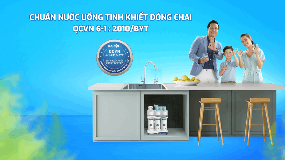 Máy lọc nước RO Karofi KAQ-U95 PRO